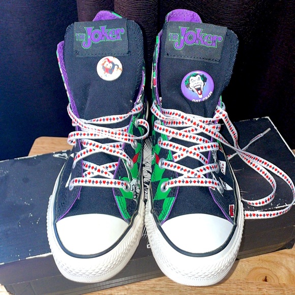Converse Chuck Taylor All Stars DC Comics The Joker - Picture 2 of 7